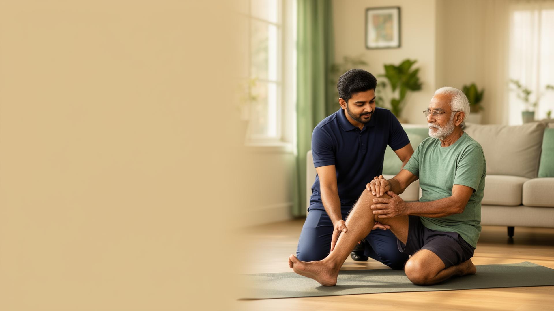 Expert physiotherapy at home for pain relief & recovery.
